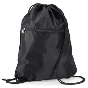 Black Gym bag with Co-Op Bebington logo