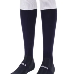 Navy and White Football Socks
