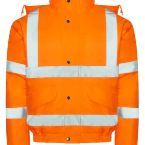 PRO RTX High Visibility Bomber Jacket - Orange